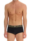 Greca Swim Trunk Shorts Black - VERSACE - BALAAN 3