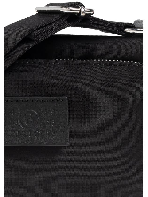 MM6 Maison Margiela Shoulder Bag With Logo, Men's, Black - MAISON MARGIELA - BALAAN 6