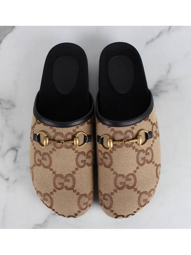 Maxi GG slip on sandals 8 270 - GUCCI - BALAAN 9