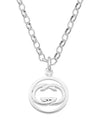 Double G Necklace YBB147749001 Silver - GUCCI - BALAAN 3