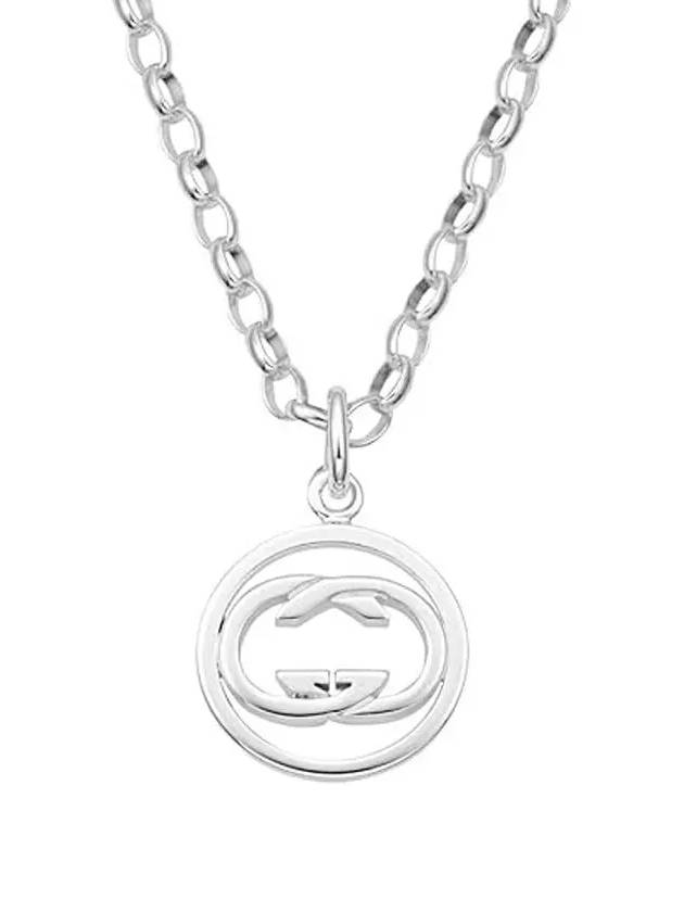 Double G Necklace YBB147749001 Silver - GUCCI - BALAAN 3