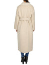 Gilbert Single Coat Ivory - MAX MARA - BALAAN 6