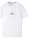 Archibio PVC Print Short Sleeve T-Shirt White - STONE ISLAND - BALAAN 2