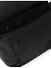 Re-Nylon Saffiano Shoulder Bag Black - PRADA - BALAAN 6