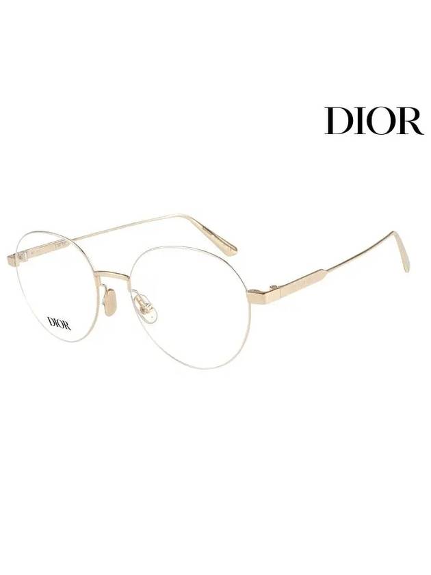 Eyewear Round Metal Glasses Gold - DIOR - BALAAN 2