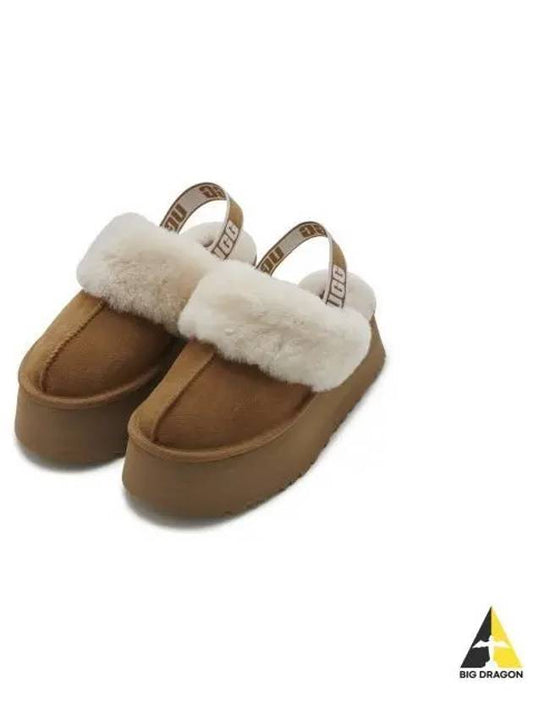 Funkette Platform Slippers Chestnut - UGG - BALAAN 2