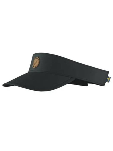 24 ABISKO VISOR CAP BLACK 77409550 - FJALL RAVEN - BALAAN 1