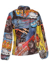 J.W. Anderson Multicolor Print Ruched Neck Top - JW ANDERSON - BALAAN 5