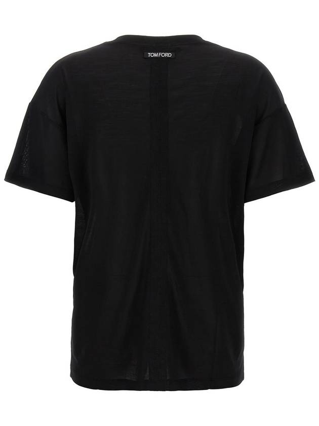 Tom Ford Logo Print T-Shirt - TOM FORD - BALAAN 2