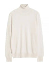 Lyd Merino Wool Turtleneck Cloud White - J.LINDEBERG - BALAAN 2