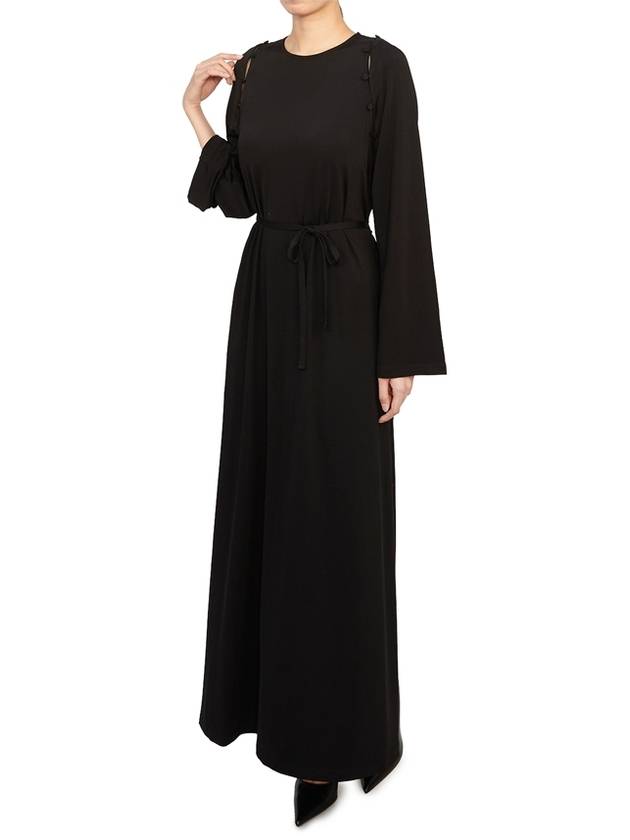 Women s Long Dress WD644Z BLACK - ALLSAINTS - BALAAN 5