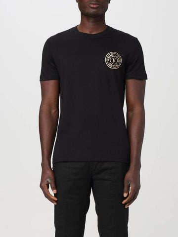 T-shirt basic Versace Jeans Couture in cotone - VERSACE - BALAAN 1