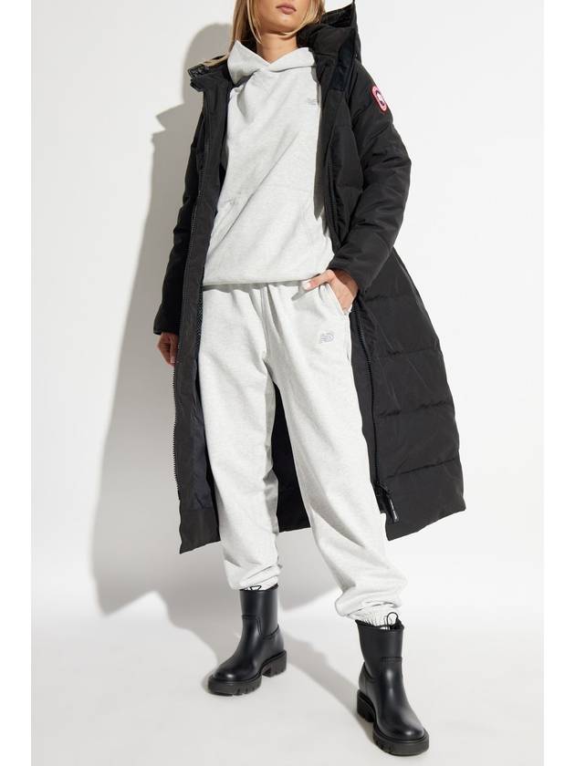 Mystique Satin Long Parka Black - CANADA GOOSE - BALAAN 3