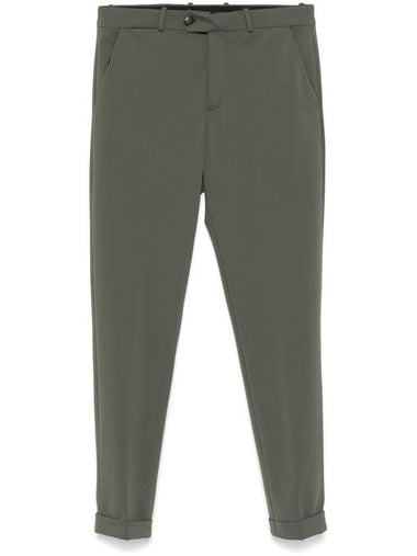 RRD Gray Winter Soft Touch Chino Pants - RRD ROBERTO RICCI DESIGNS - BALAAN 1