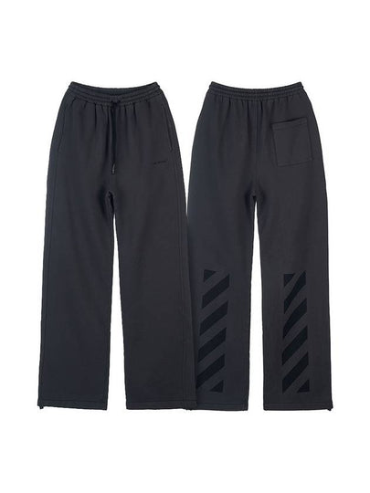 Diag Wide Track Pants Grey - OFF WHITE - BALAAN 2