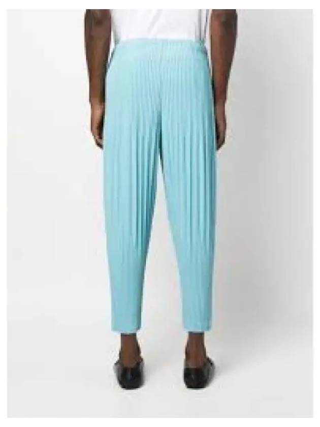 Tapered Track Pants Aqua Blue - ISSEY MIYAKE - BALAAN 1