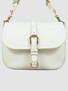 Buckle Leather Cross Bag Beige - GOLDEN GOOSE - BALAAN 2