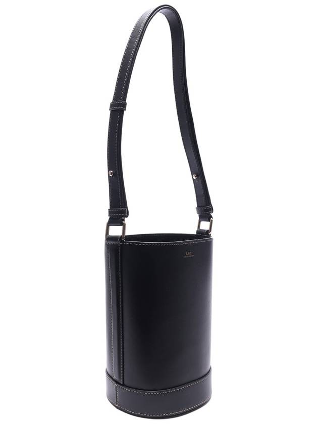 Ambre Small Bucket Bag Black - A.P.C. - BALAAN 4