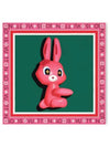 Animogram Rabbit Square 90 Scarf Pink - LOUIS VUITTON - BALAAN 2