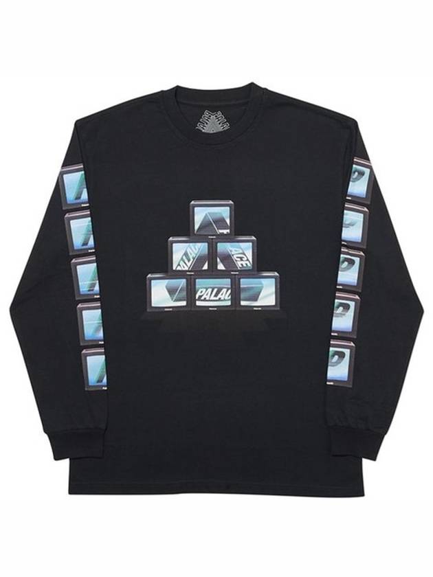 PTV TV long sleeve PTV LONGSLEEVE BLACK black - PALACE - BALAAN 1