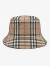 Vintage Check Technical Bucket Hat Beige - BURBERRY - BALAAN 2