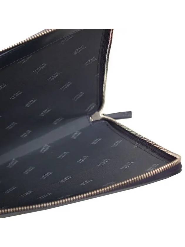 Meisterstuck Zipper Clutch Bag Navy - MONTBLANC - BALAAN 5