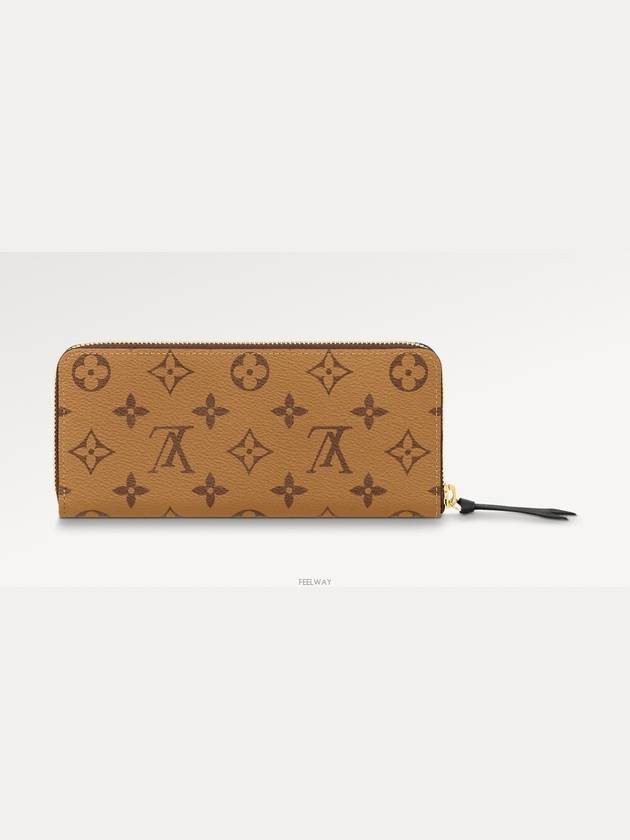 Clemence Monogram Long Wallet Brown - LOUIS VUITTON - BALAAN 5