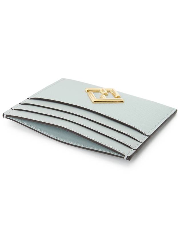 FF Diamond Card Wallet Light Blue - FENDI - BALAAN 5