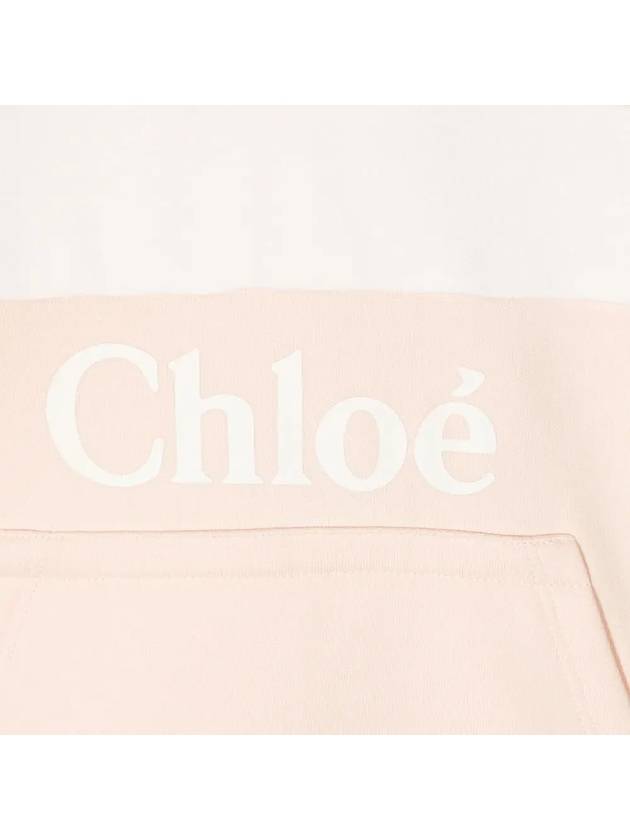 Kids Women Logo Print Hoodie Pink C15B80 45F - CHLOE - BALAAN 4