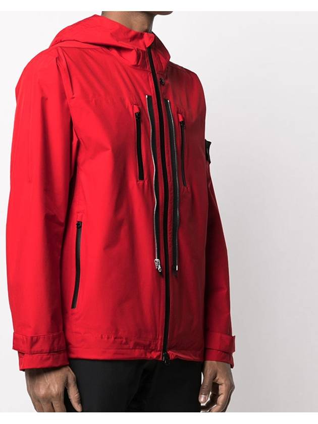 Men's Shadow Gore Tex Track Jacket Red - STONE ISLAND - BALAAN 4