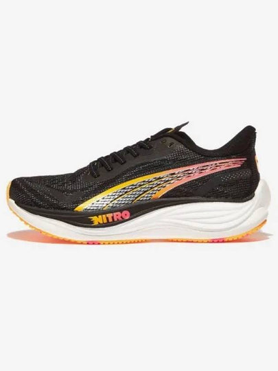 Shoes Running Sneakers Light Walking Velocity Nitro 3 FF Women s Black Silver Sun Stream - PUMA - BALAAN 1