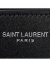 Smooth Leather Classic Logo Bicycle Wallet Black - SAINT LAURENT - BALAAN 7