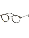 Eyewear Round Titanium Eyeglasses Havana - HUGO BOSS - BALAAN 1