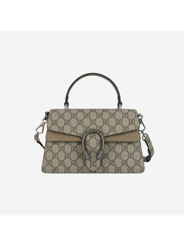 Dionysus Top Handle Small Tote Bag Brown Beige - GUCCI - BALAAN 1