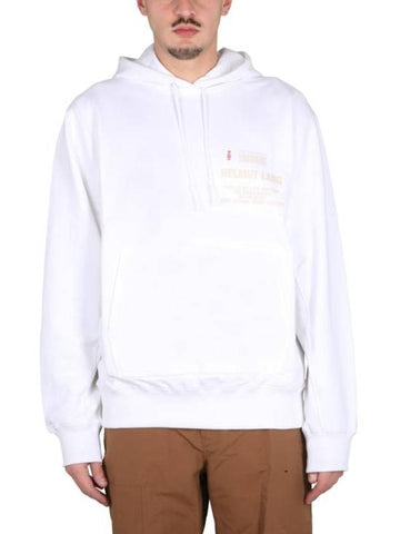 Hooded Sweatshirt M10HM522 100 - HELMUT LANG - BALAAN 1