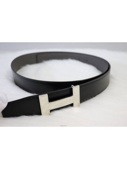 Men s H Buckle Reversible Belt 95 - HERMES - BALAAN 2