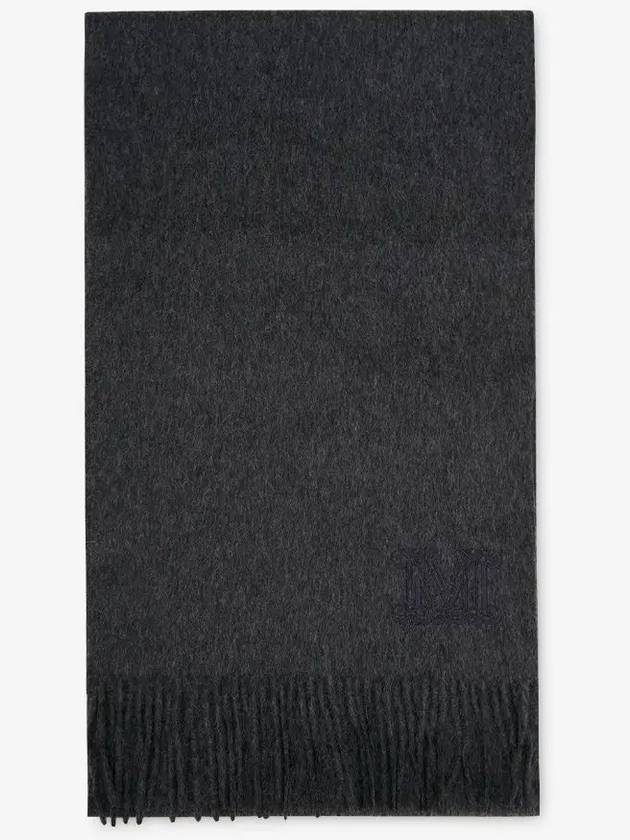 Wsdalia Cashmere Muffler Anthracite - MAX MARA - BALAAN 3