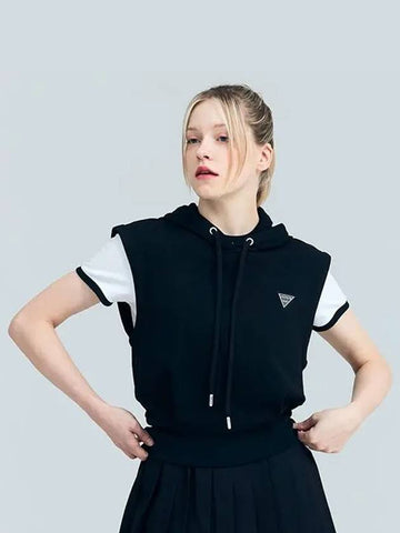 Golf Tennis Women s Hooded Vest Black - AVAVE - BALAAN 1