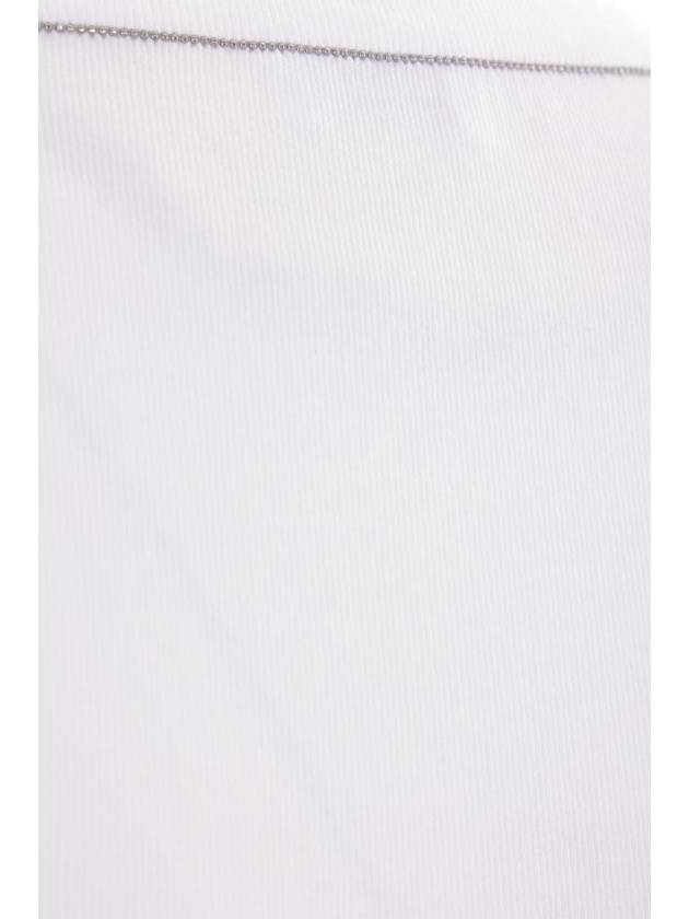 Long Sleeve T-Shirt M0TC836S60C159 WHITE - BRUNELLO CUCINELLI - BALAAN 4