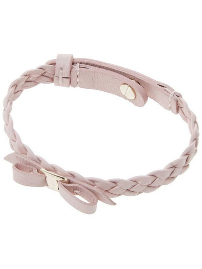 Vara Bow Leather Bracelet Macaron - SALVATORE FERRAGAMO - BALAAN 2