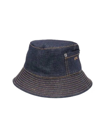 Bob Thais Denim Bucket Hat Indigo - A.P.C. - BALAAN 2