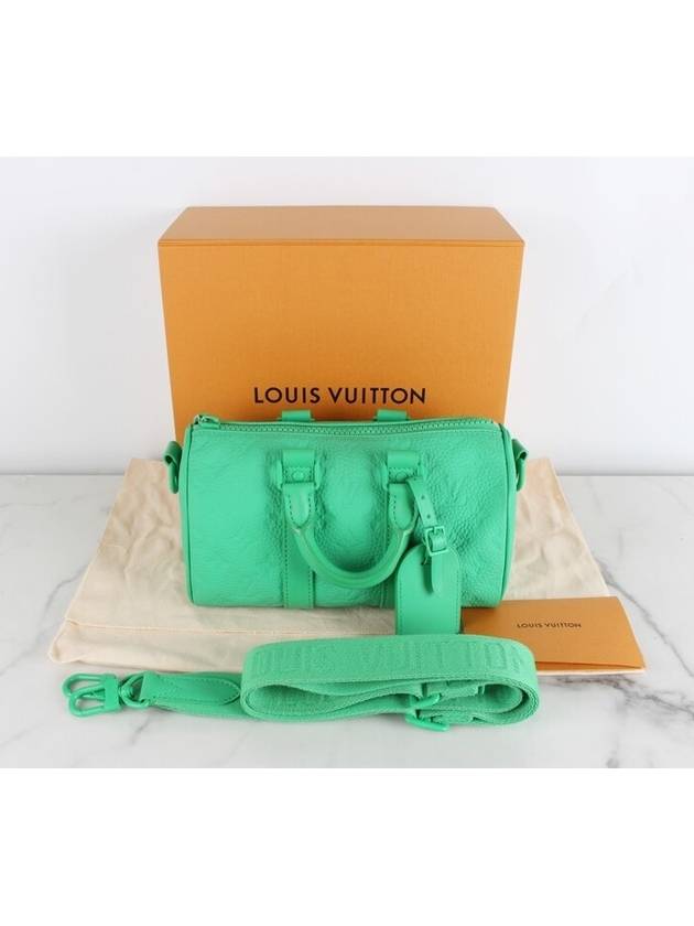 Keepall Bandoulier 25 Green - LOUIS VUITTON - BALAAN 2