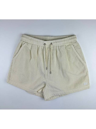 Hudson Corduroy Shorts Sand - STUSSY - BALAAN 2