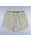 Hudson Corduroy Shorts Sand - STUSSY - BALAAN 8