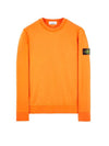 Wappen Patch Crew Neck Sweatshirt Orange - STONE ISLAND - BALAAN 1