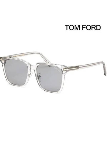 Sunglasses TF891K 20D Asian fit transparent square horn rim - TOM FORD - BALAAN 1