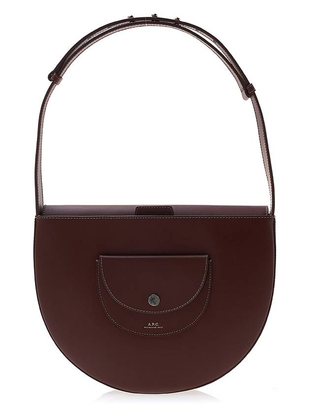 Semi Circle Pocket Bag Chestnut Brown - A.P.C. - BALAAN 2