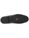 Gancini Ornament Moccasin Loafers Black - SALVATORE FERRAGAMO - BALAAN 6