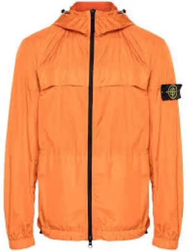 Crinkle Reps Hooded Jacket Orange - STONE ISLAND - BALAAN 2