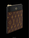 Slim Monogram Card Wallet Brown - LOUIS VUITTON - BALAAN 3